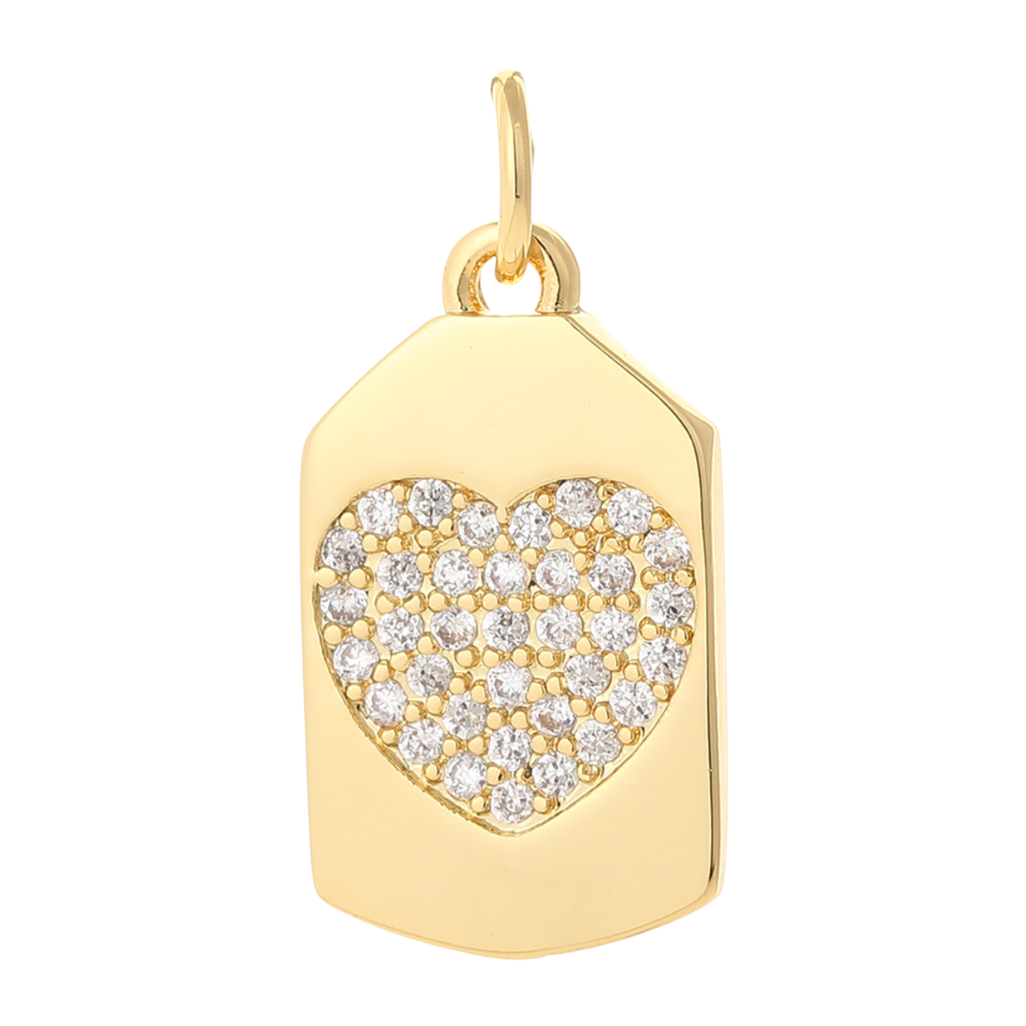 Heart Ticket Charm