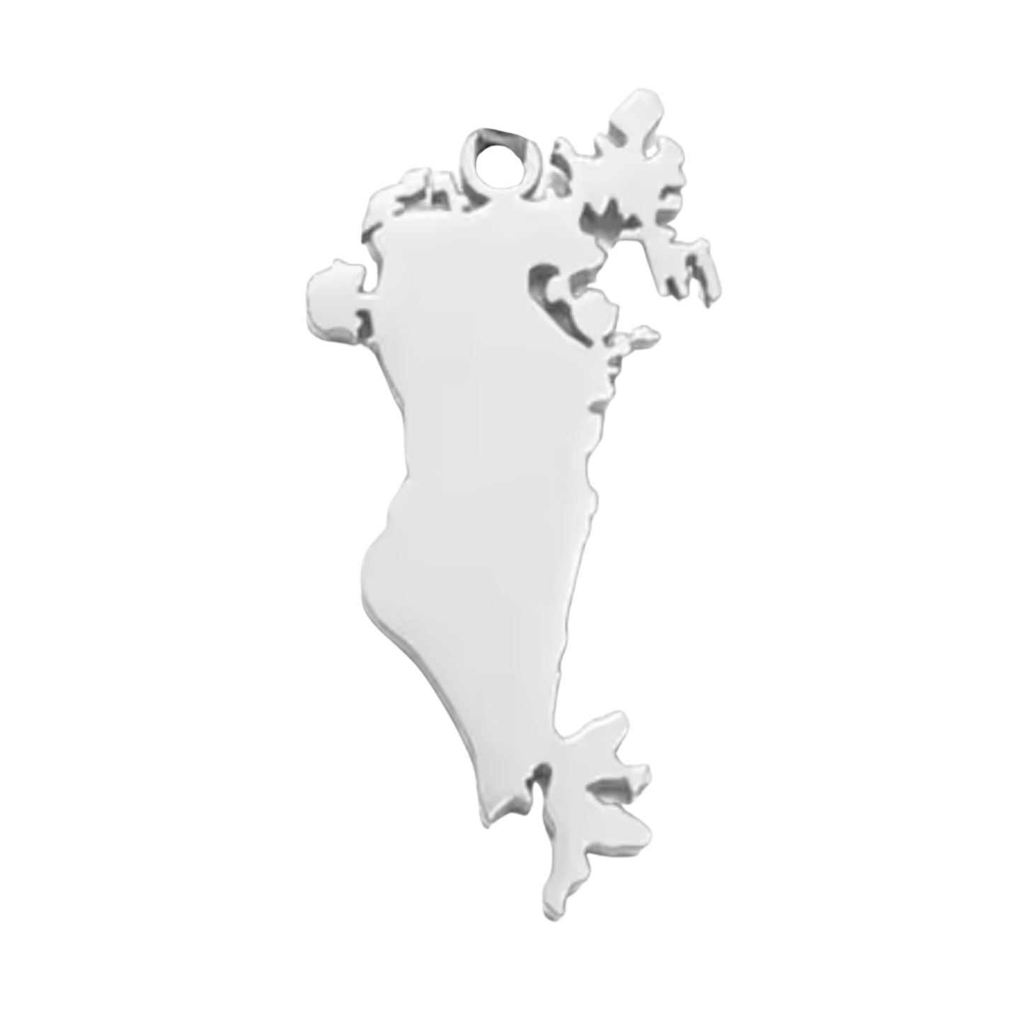 Bahrain Map Charm