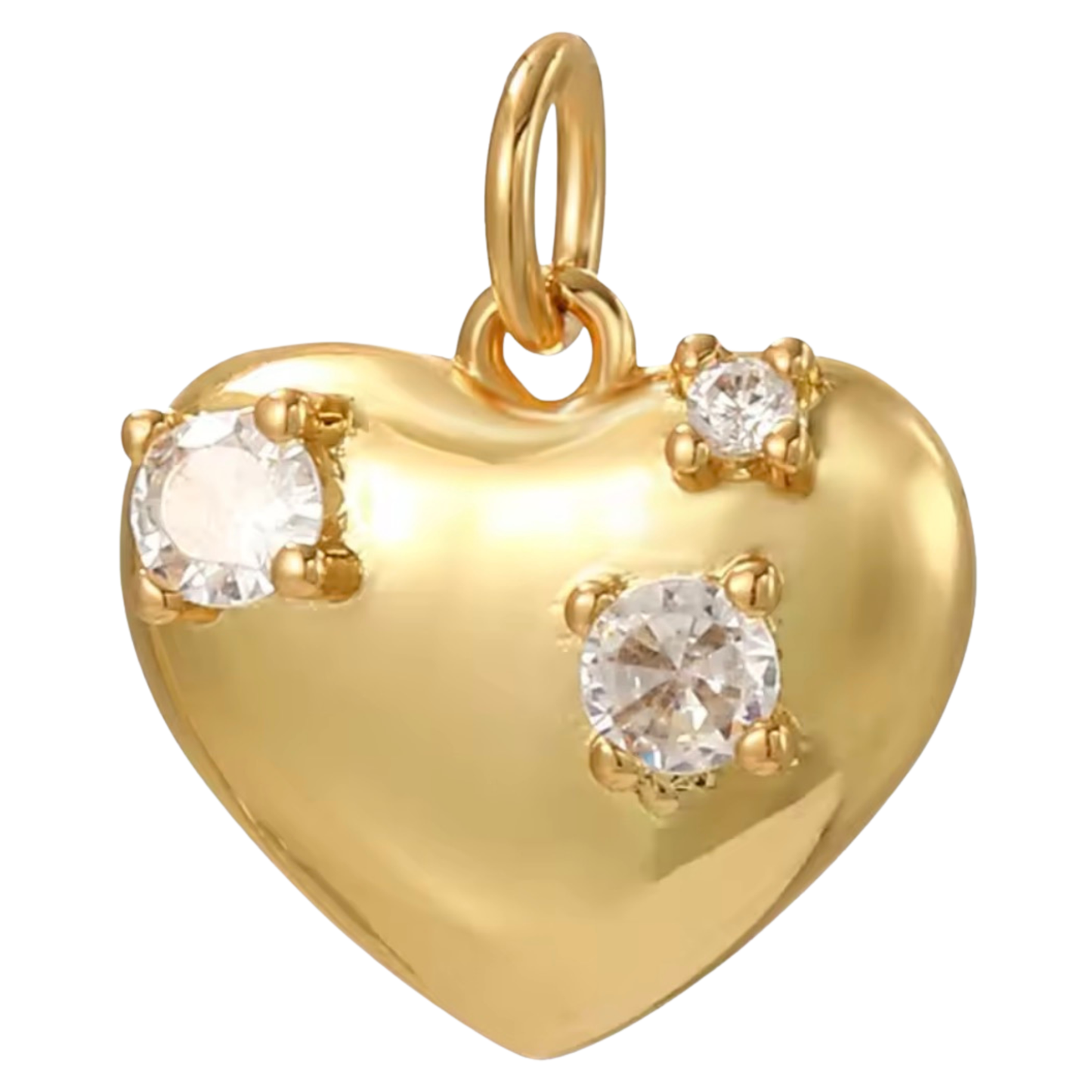 Bubble Heart Charm