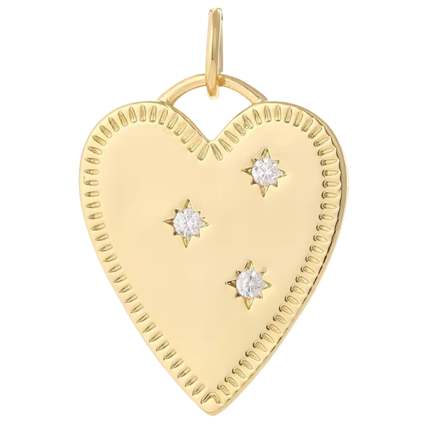 Galaxy Heart Charm