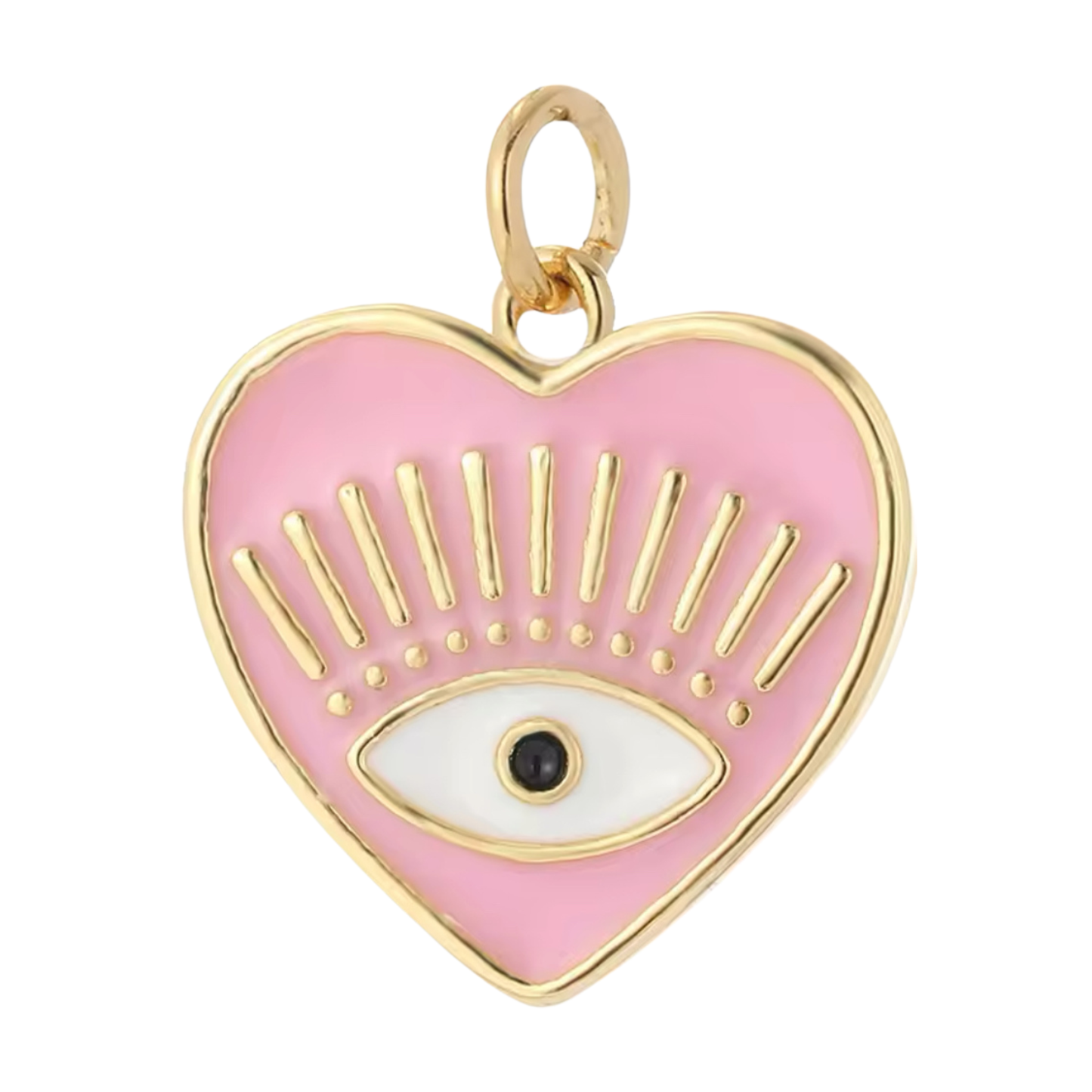 The Look Heart Charm