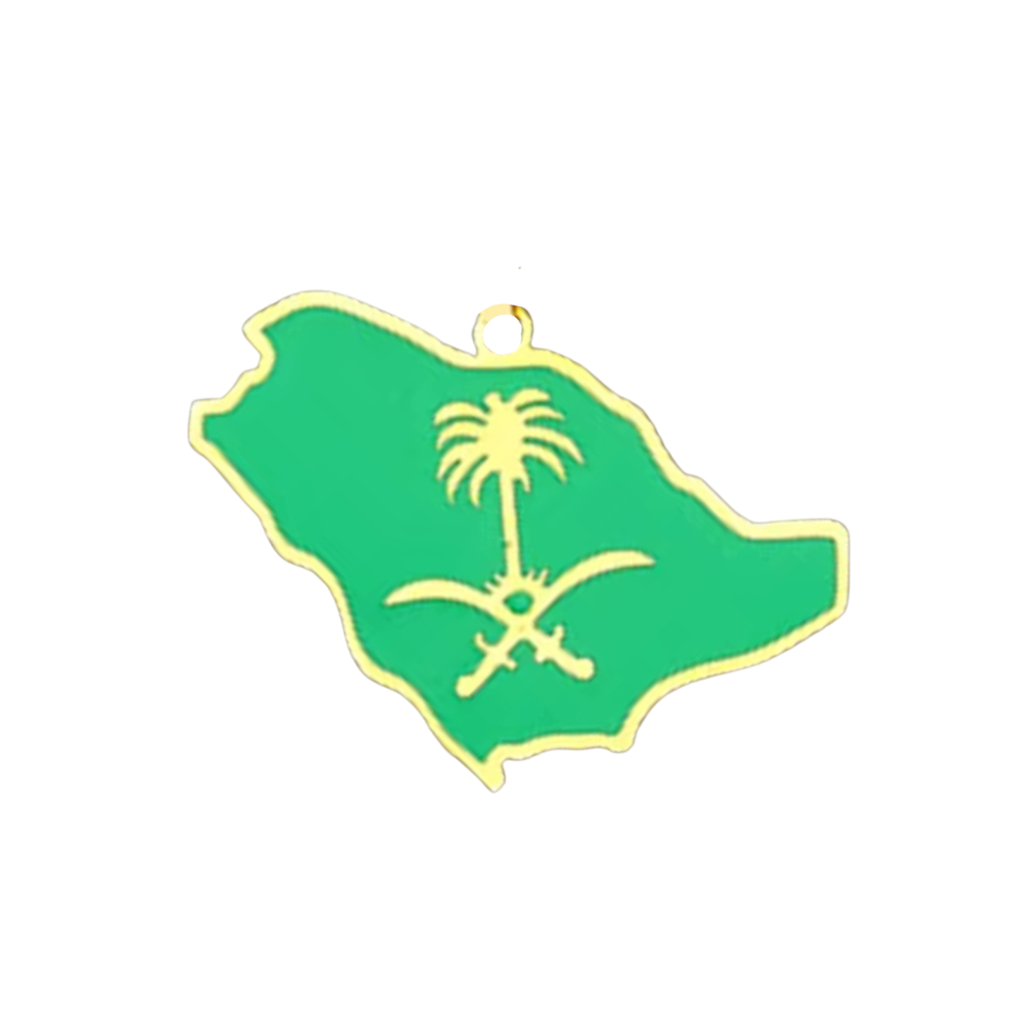 Saudi Arabia Map Charm