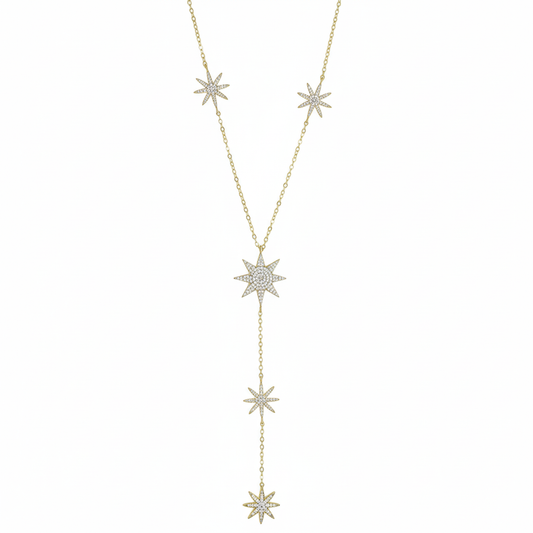 Falling Star Drop Necklace