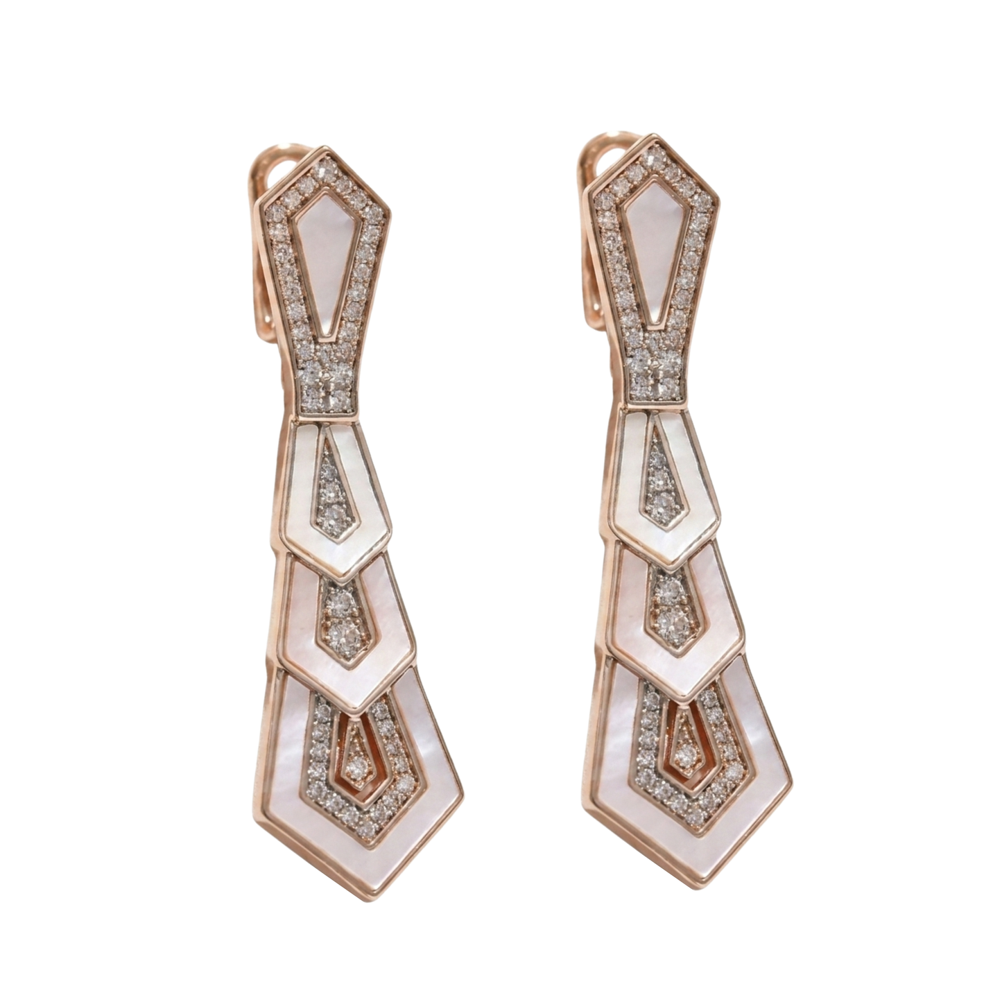 Quad-Tier Earrings