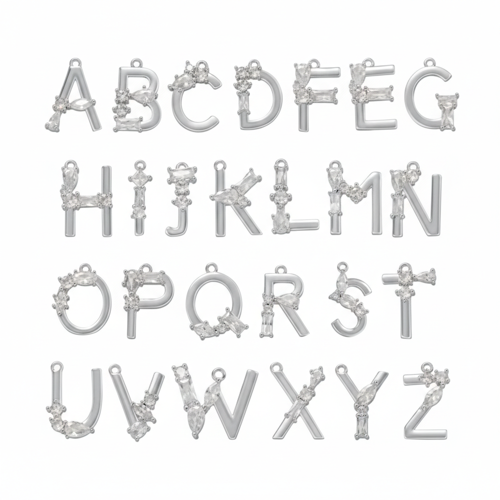The Initials Series Charms