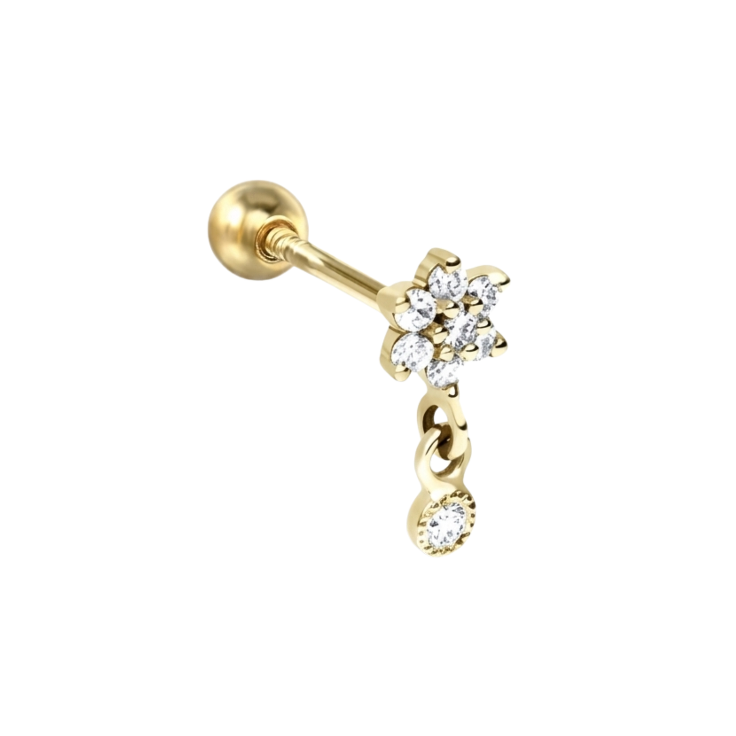 Flower Drop Piercing