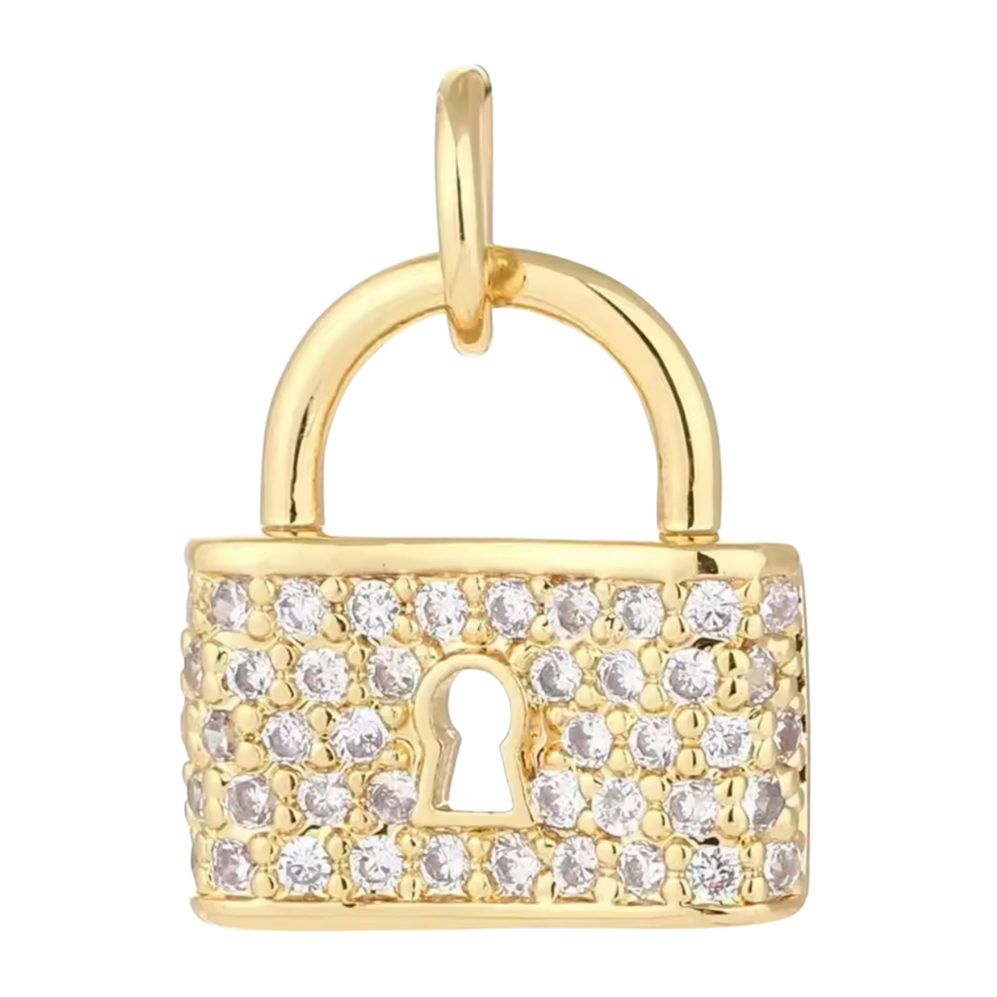 The Bling Lock Charm