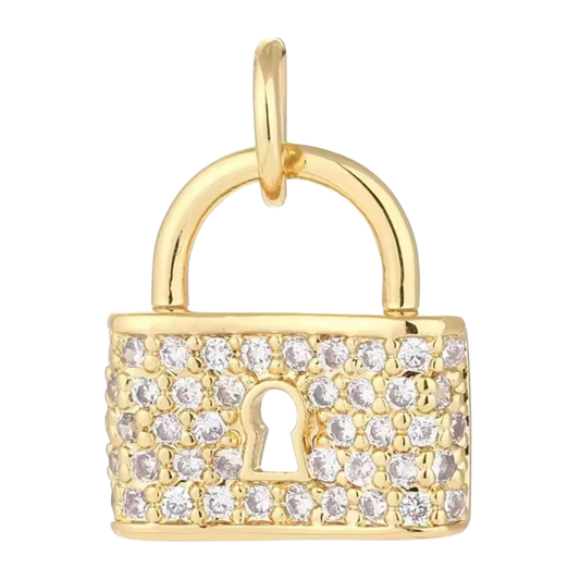 The Bling Lock Charm