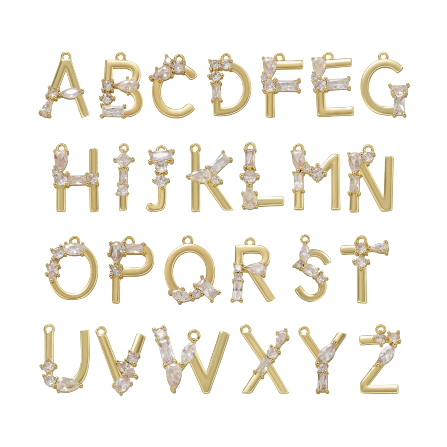 The Initials Series Charms