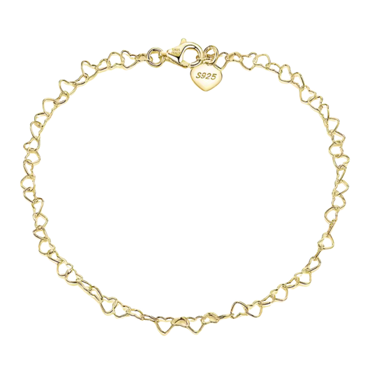 Infinity Heart Anklet