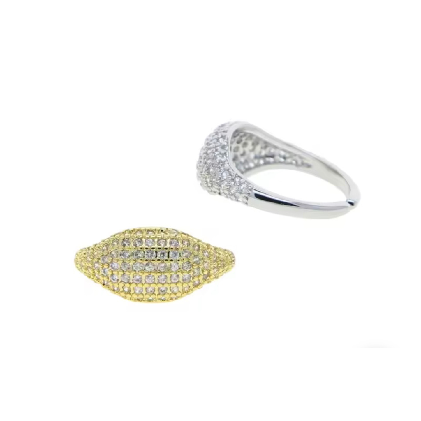 Pavé Pinky Ring
